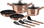 Attēls no Berlinger Haus ZESTAW GARNKÓW GRANITOWYCH BERLINGER HAUS BH-6142 ROSE GOLD