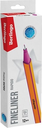 Изображение Berlingo Berlingo, cienkopis Rapido, róowe, 12szt, 0.4mm
