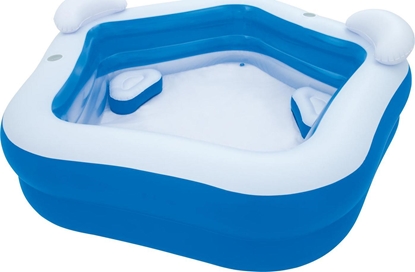 Attēls no Bestway Basen Ogrodowy Dmuchany dla Dzieci Rodziny z Zagówkami Uchwytami na Napoje