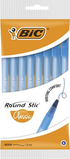 Изображение Bic DUGOPIS ROUND STICK NIEBIESKI POUCH 8 928497