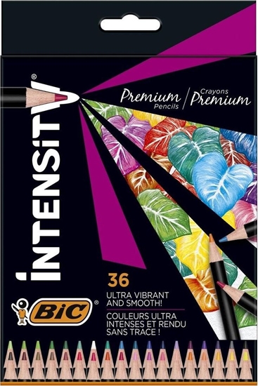 Изображение Bic Kredki oówkowe Intensity Premium 36 kolorów BIC
