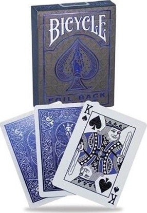 Изображение Bicycle Karty Metalluxe niebieskie