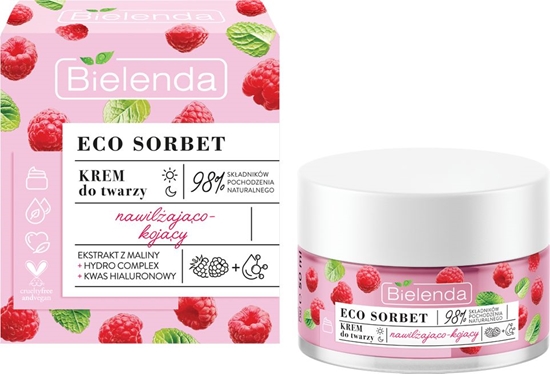 Picture of Bielenda Eco Sorbet Krem do twarzy nawilajco-kojcy 50ml
