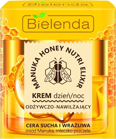 Picture of Bielenda Krem do twarzy Manuka Honey Nutri Elixir odywczo-nawilajcy 50ml