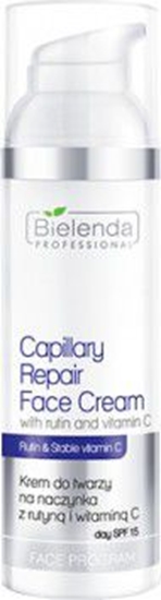 Picture of Bielenda Professional Capillary Repair Face Cream With Rutin And Vitamin C krem do twarzy na naczynka SPF15 100ml