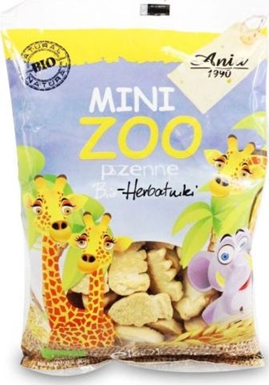 Picture of Bio Ania Ciasteczka mini zoo BIO 100g-BIO ANIA