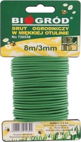 Picture of Biogród Drut ogrodniczy w mikkiej otulinie 8mx3mm (11105046)