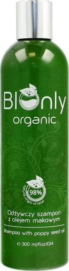Picture of BIOnly BIOnly Organic Szampon do wosów odywczy z olejem makowym 300ml