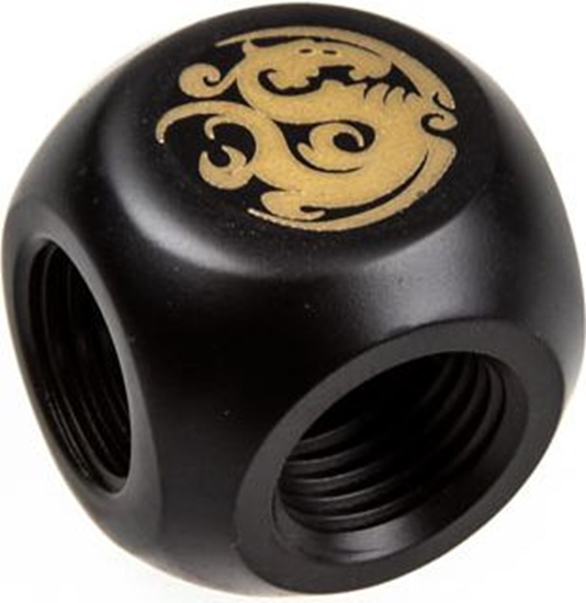 Picture of BitsPower T-Adapter 1/4" Czarny (BP-CBTMB)