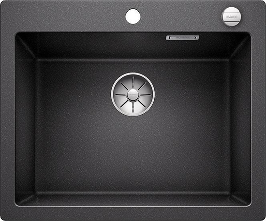 Picture of Zlewozmywak Blanco Pleon 6 Silgranit antracyt z korkiem automatycznym InFino (523686)