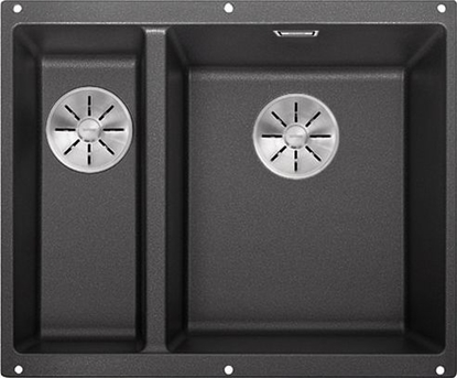 Attēls no Zlewozmywak Blanco Subline 340/160-U Silgranit antracyt z korkiem InFino, komora z prawej (523558)
