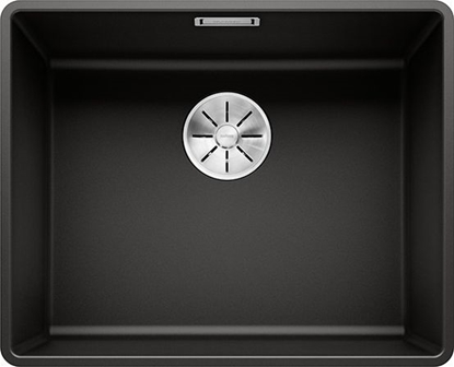 Attēls no Zlewozmywak Blanco Subline 500-F Silgranit czarny z korkiem InFino (523532)