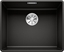 Изображение Zlewozmywak Blanco Subline 500-F Silgranit czarny z korkiem InFino (523532)