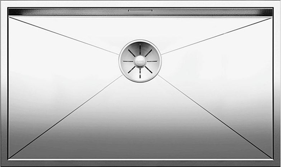 Picture of Zlewozmywak Blanco Zerox 700-U stal polerowana z korkiem InFino(521593)