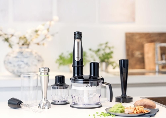 Picture of Braun | MQ7087 | Hand Blender | 1000 W | Number of speeds 1 | Black