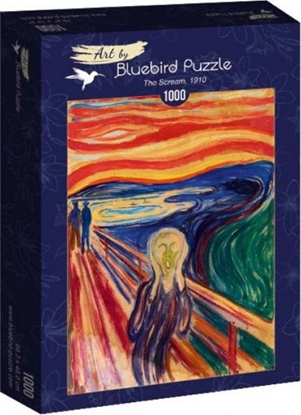 Picture of Bluebird Puzzle Puzzle 1000 Krzyk, Edvard Munch