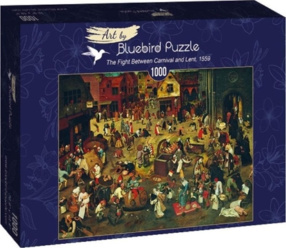 Picture of Bluebird Puzzle Puzzle 1000 Walka miedzy karnawałem a postem