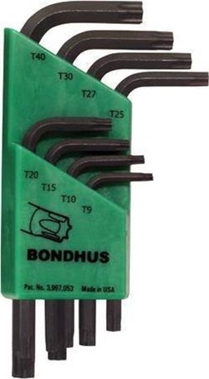 Изображение Bondhus Zestaw imbusów gwiazdkowych TX 9 - 40 BONDHUS [8 cz.]
