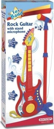 Attēls no Bontempi Bontempi Gitara elektroniczna z mikrofonem w pudeku 24113