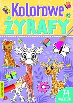 Picture of Books And Fun Kolorowe żyrafy