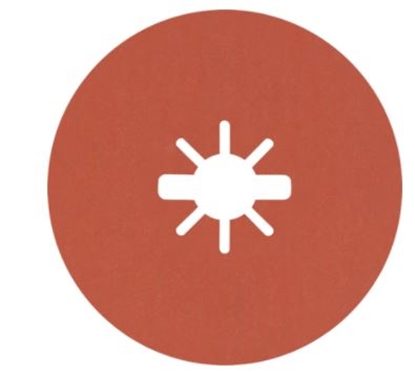 Изображение Bosch 2608621821 Fiberscheibe O 115 mm Körnung 60 25 St. Stainless steel Sanding disc