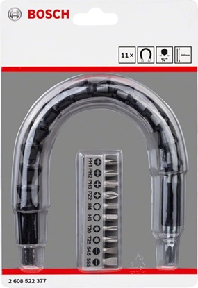 Изображение Bosch Bosch Przeduka Elastyczna Do Wkrtarki Plastikowa + 10 Kocówek B2608522377