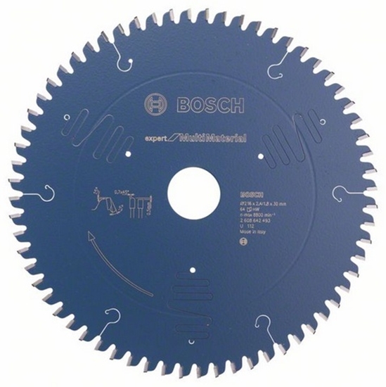 Изображение Bosch Circ. Saw Blade EX MU B 216x30-64