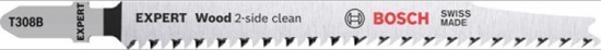 Изображение Bosch EXPERT jigsaw blades T308B 5pcs Wood 2-side clean