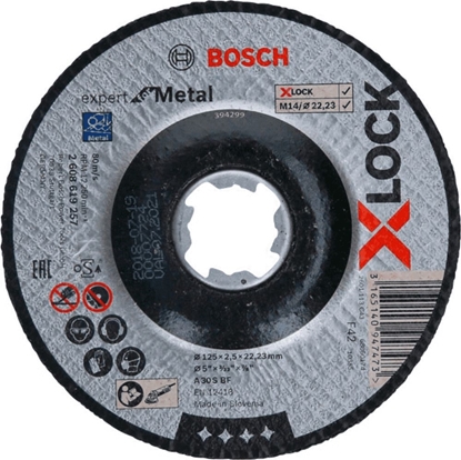 Изображение Bosch X-LOCK Cutting Disc EfM      125x2,5mm
