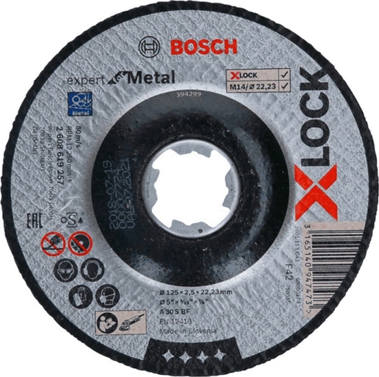 Изображение Bosch X-LOCK Cutting Disc EfM      125x2,5mm