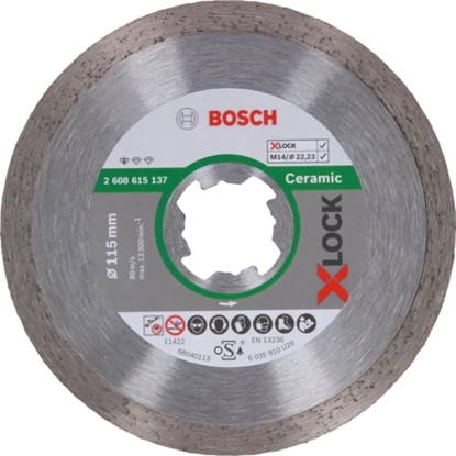 Изображение Bosch 2 608 615 137 angle grinder accessory Cutting disc