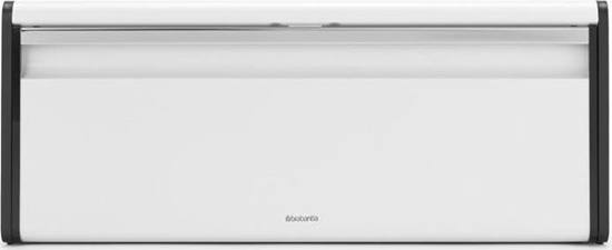 Picture of Brabantia Fall Front Bread Bin Square Front white