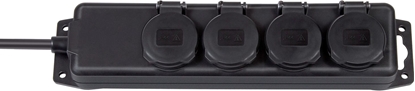 Изображение Brennenstuhl Przeduacz warsztatowy 4 x 230V IP44 2m (1159964)