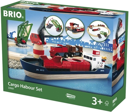 Изображение Brio Cargo Harbour Set (33061)