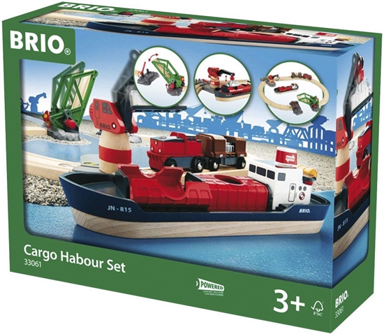 Picture of Brio Cargo Harbour Set (33061)
