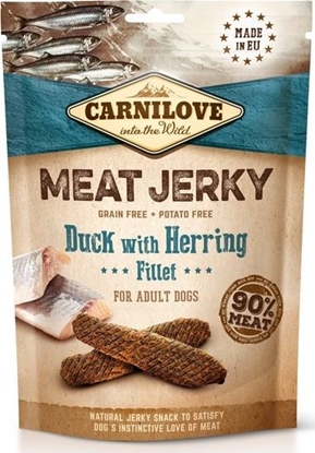 Picture of Brit Carnilove Dog Jerky Duck & Herring Fillet - duck and herring fillet 100g