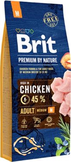 Picture of Brit Premium By Nature Adult M Medium 15kg