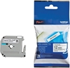 Picture of Brother Labelling Tape - 12mm, Black/White, Blister label-making tape m