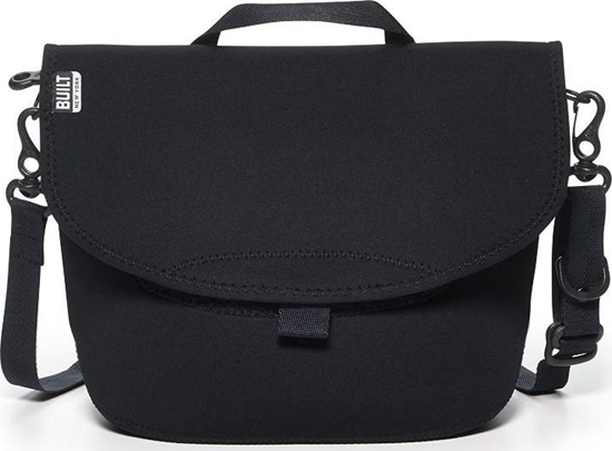 Изображение Built BUILT Bike Messenger Lunch Bag - Torba na lunch do roweru (Black) uniwersalny