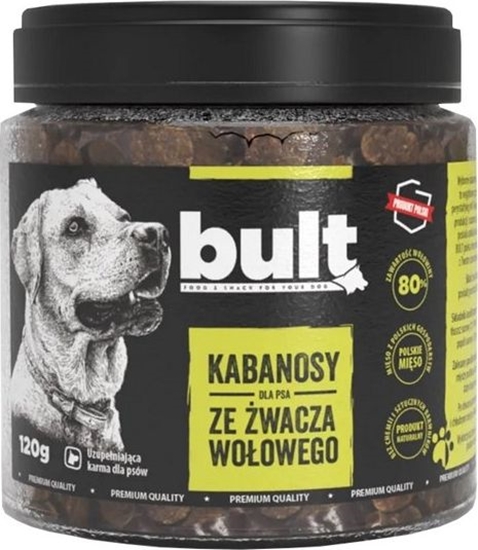 Picture of BULT Bult Kabanosy Ze wacza Woowego Przysmak Dla Psa 120 g