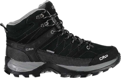 Attēls no Buty trekkingowe mskie CMP Rigel Mid Trekking Shoe Wp Nero/Grey r. 45 (3Q12947-73UC)