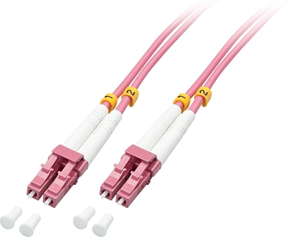 Attēls no Lindy Fibre Optic Cable LC/LC OM4 1m