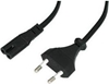 Picture of Lindy 30423 power cable Black 5 m CEE7/16 C7 coupler