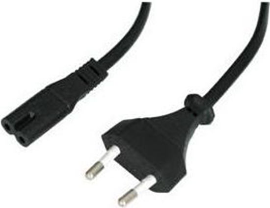 Picture of Lindy 30423 power cable Black 5 m CEE7/16 C7 coupler