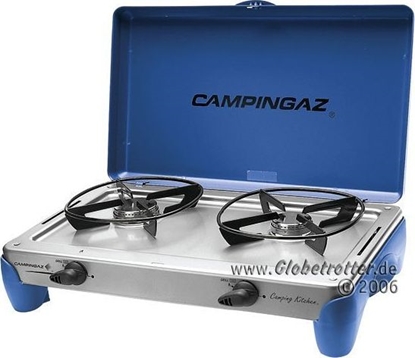 Attēls no Campingaz Campingaz Camping Kitchen 2 DE, gas cooker (gray, for refillable gas bottles)
