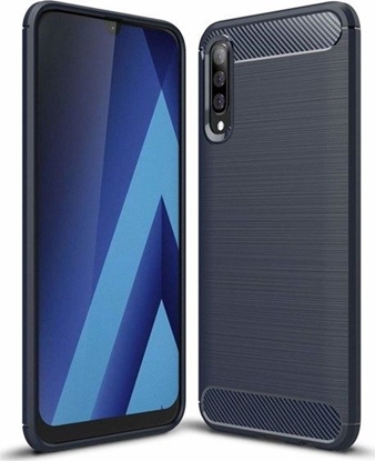 Attēls no CASE ETUI CARBON LUX NIEBIESKI SAMSUNG GALAXY M20 standard