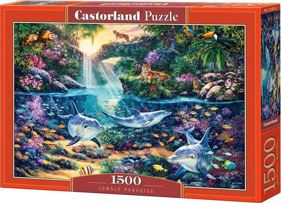Picture of Castorland Puzzle 1500 Rajska Dungla