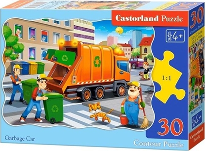 Изображение Castorland Puzzle 30 Garbage Car