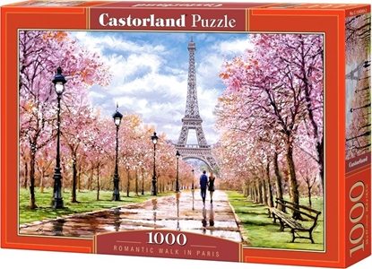 Изображение Castorland Puzzle Romantic Walk in Paris 1000 elementów