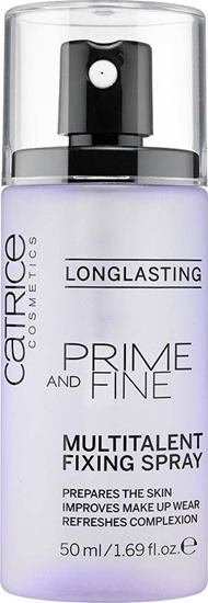 Изображение Catrice CATRICE_Long Lasting Prime & Fine Multitalent Fixing Spray baza pod makija 50ml